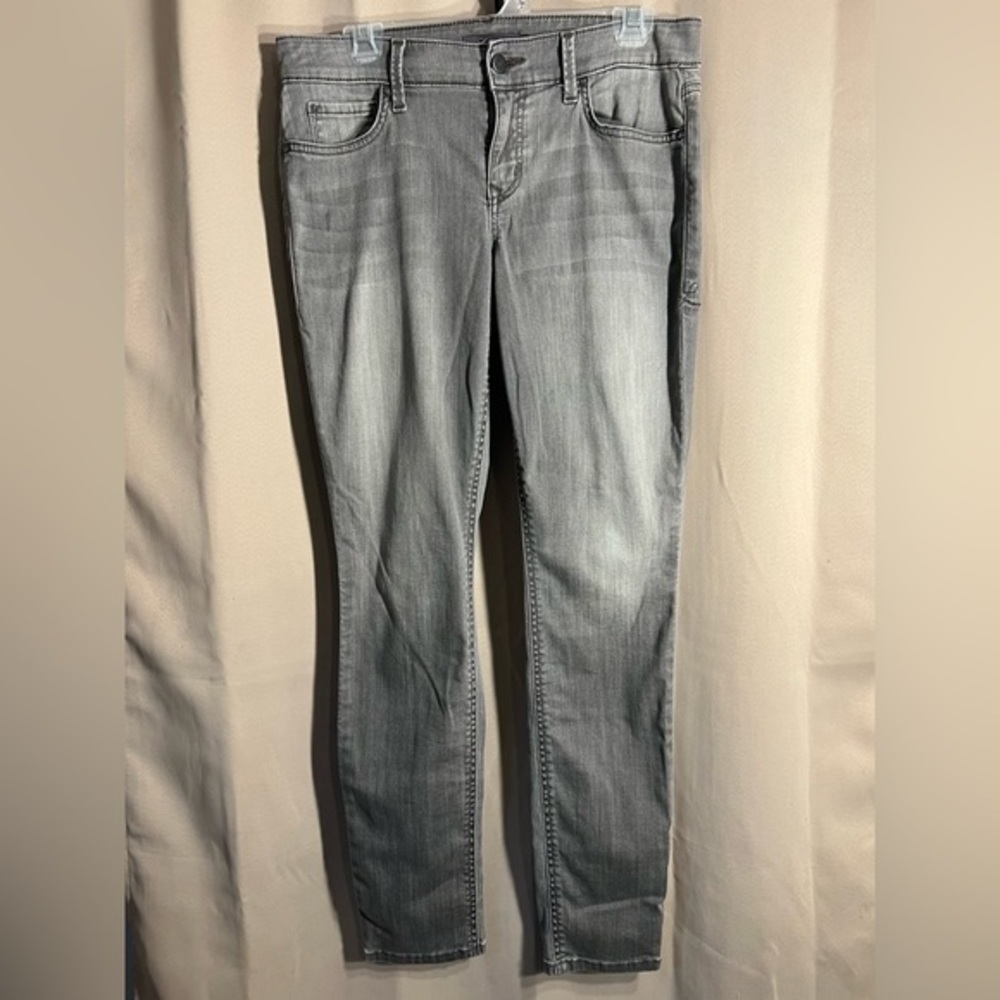 Size 30 Anthropologie Level 99 Liza Skinny Hush Wash Gray Jeans